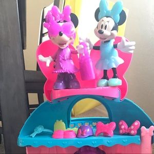 Minnie Mouse Playhouse w/figurines, accessories